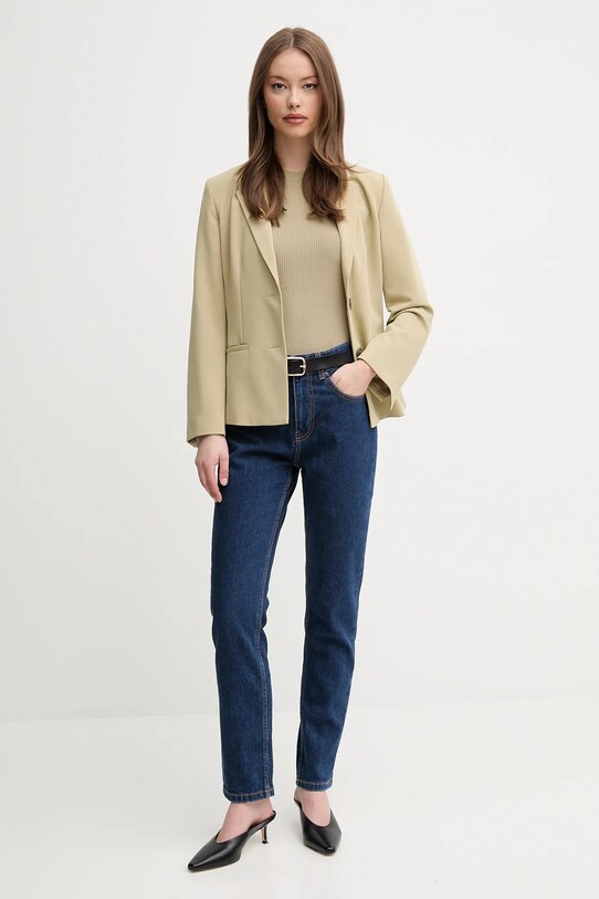 Топ Sisley 17Q3M105S зелений SS25