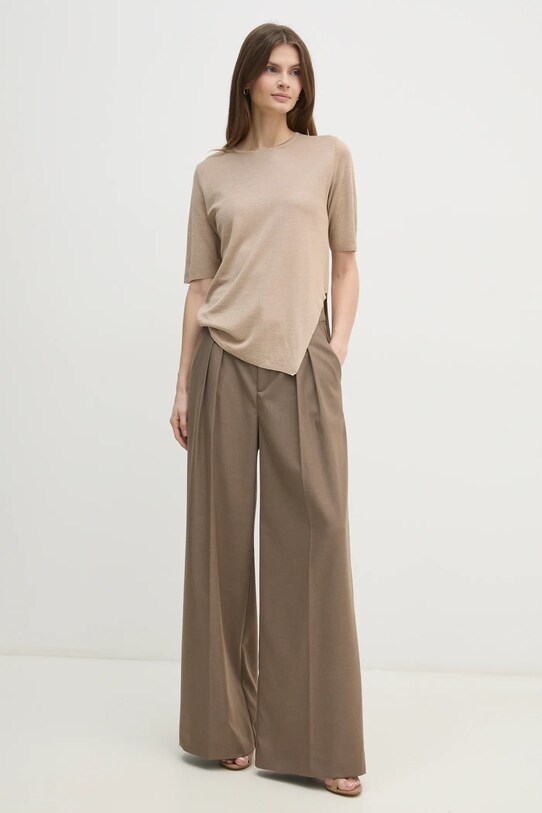 Блузка Sisley 101VM105Z бежевый SS25