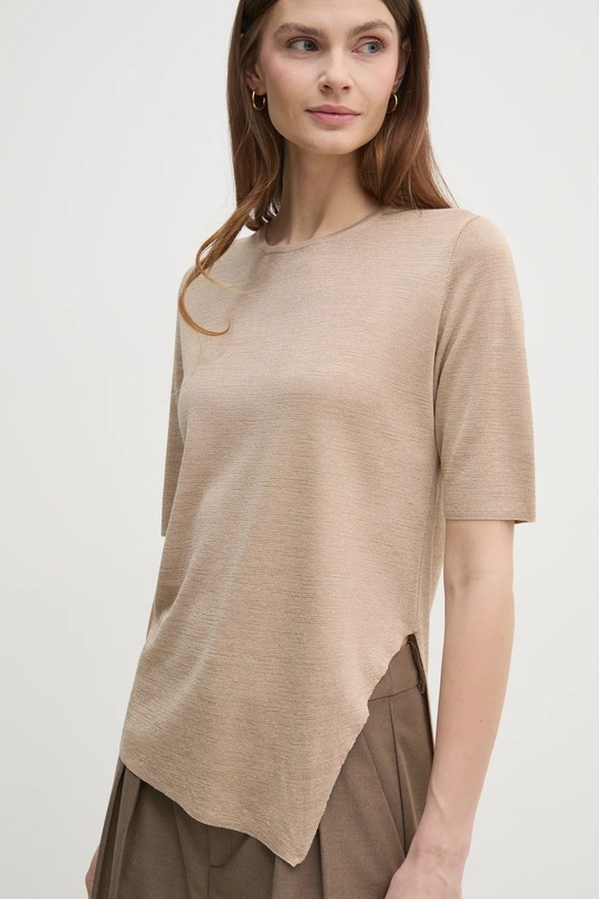 Sisley bluzka beżowy 101VM105Z