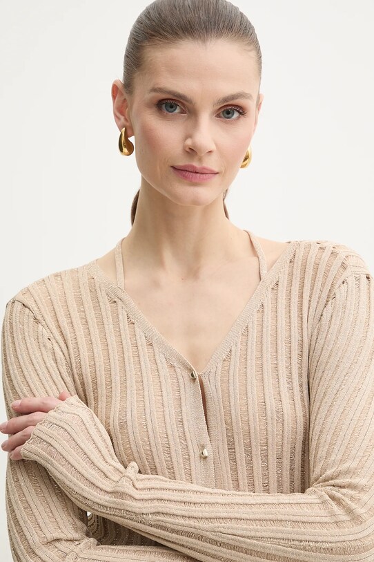 Patrizia Pepe cardigan bej 2K0308.K254L