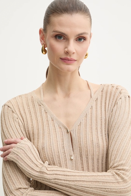 Джемпер Patrizia Pepe бежевый 2K0308.K254L