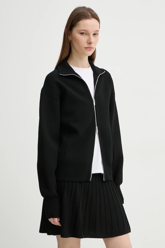 A.L.C. cardigan uni negru 7SWCA00209