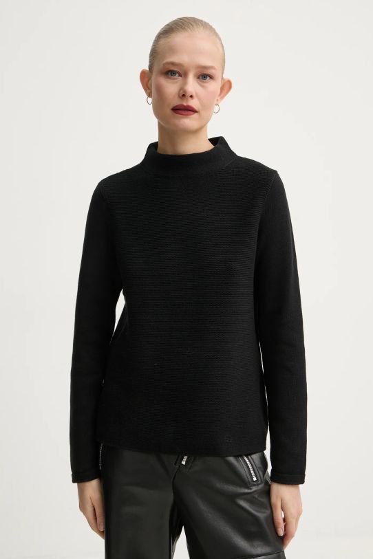 Marc O'Polo sweter bawełniany bawełna czarny 411605960419