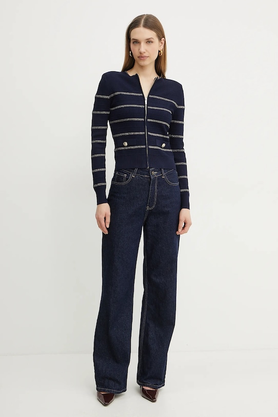 Marciano Guess cardigan ADA 5RGR02.5640Z bleumarin SS25