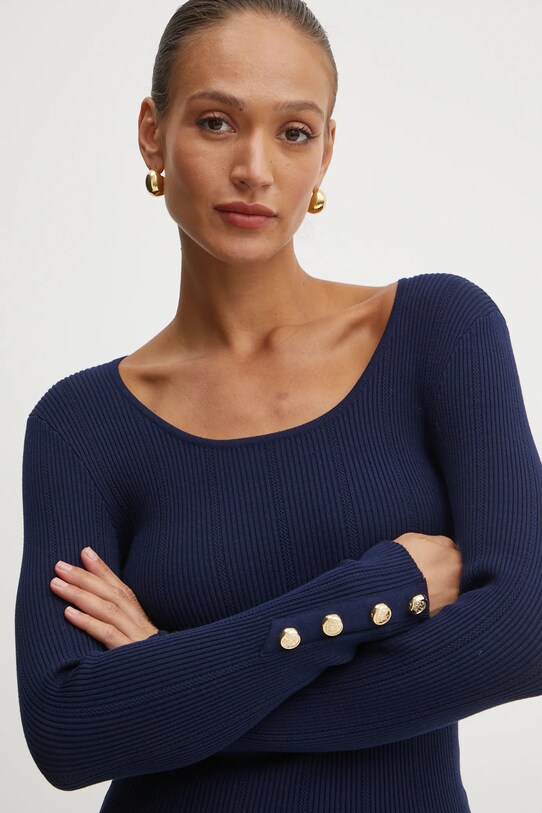 Marciano by Guess pulóver GRACE sötétkék 5RGR26.5810Z