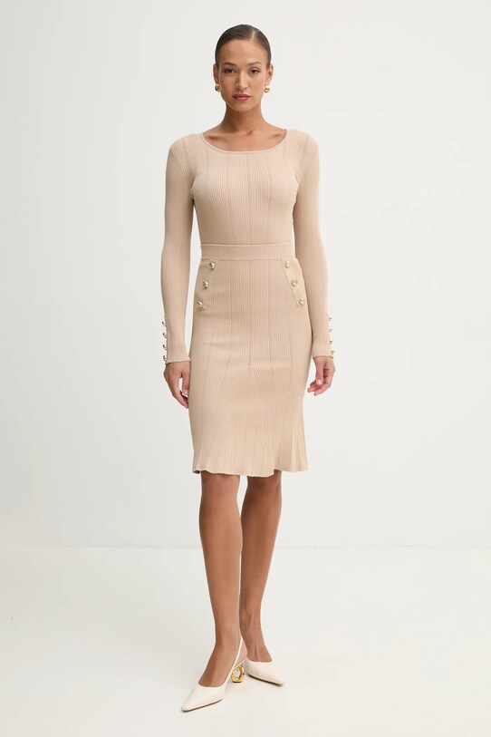 Marciano Guess sweter GRACE 5RGR26.5810Z beżowy SS25