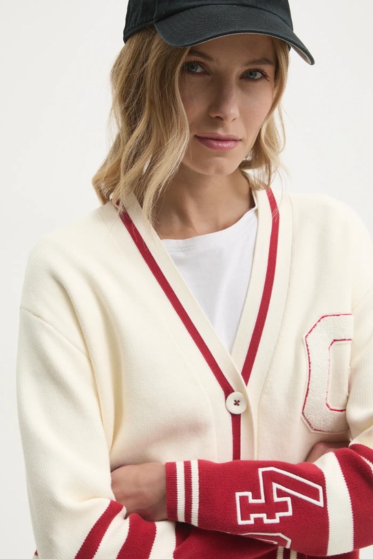 Kardigán Gant 4805297 béžová