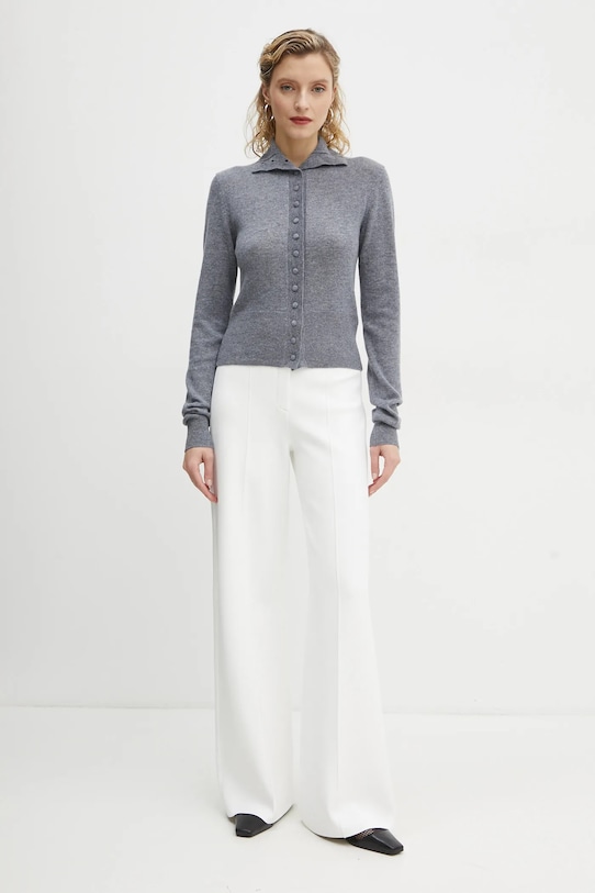 Remain cardigan din lana 5026651249 gri SS25