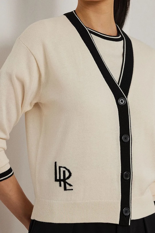 Kardigan Lauren Ralph Lauren béžová 200963660