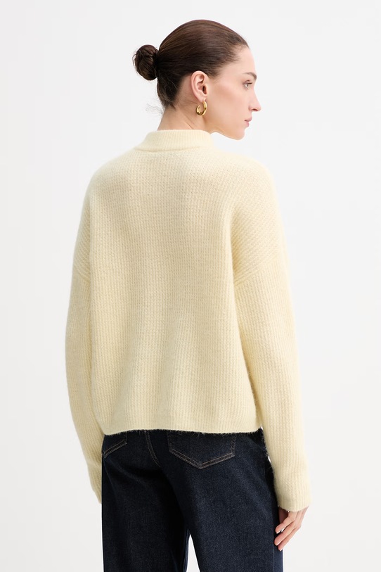 Gestuz kardigan 10906463 żółty SS26