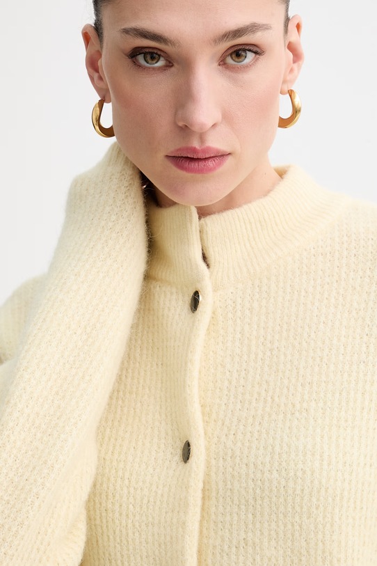 Odzież Gestuz kardigan 10906463 żółty