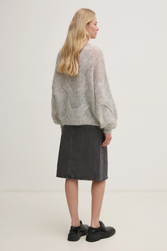 Oblečení Vlněný svetr Gestuz 10909849 šedá