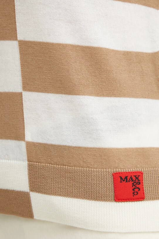 Вовняний светр MAX&Co. 2516361061200 бежевий