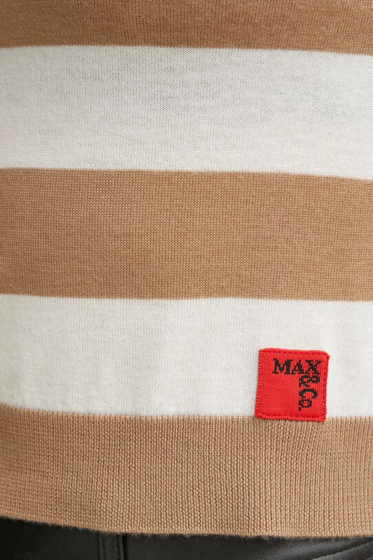 Μάλλινο πουλόβερ MAX&Co. 2516361071200 μπεζ