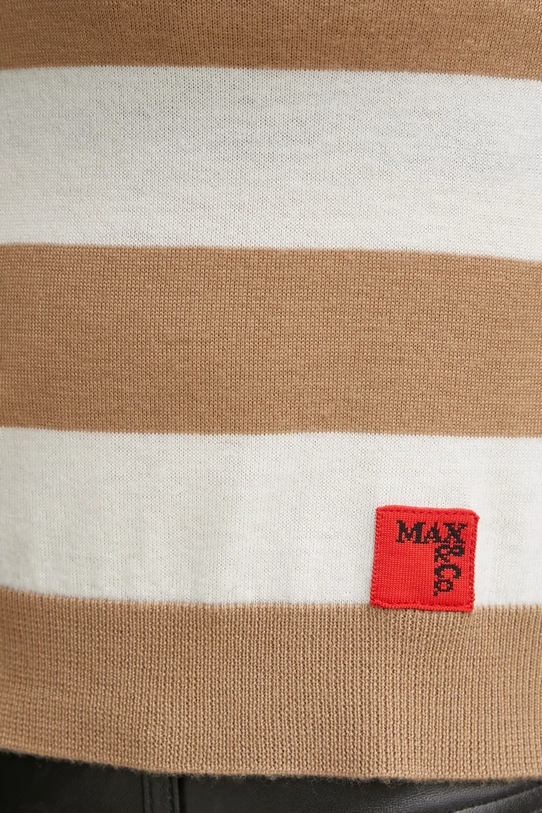 Vlněný svetr MAX&Co. 2516361071200 béžová