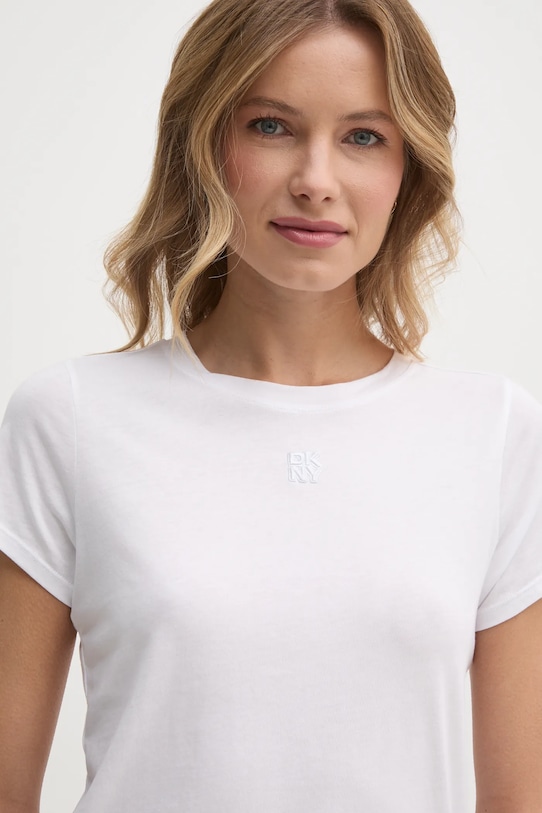 Dkny t-shirt bianco DJ4T1346