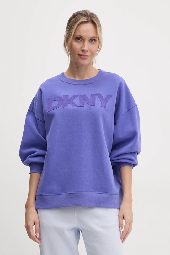 Dkny bluza imprimeu violet DP5T1140