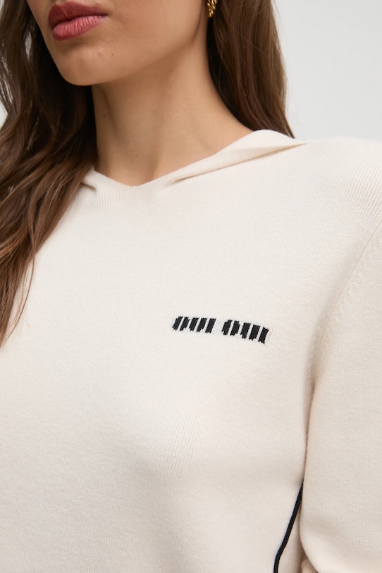 Πουλόβερ OUI 90798 μπεζ