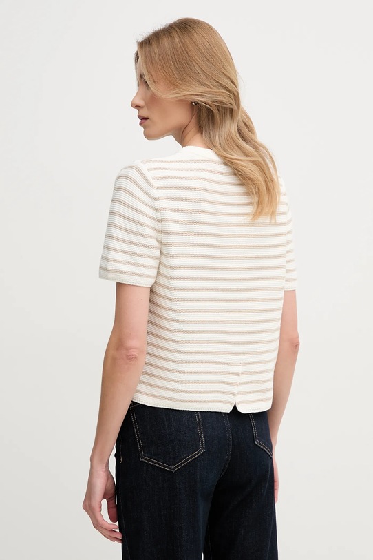 Oblečení Bavlněný svetr OUI 93311 béžová