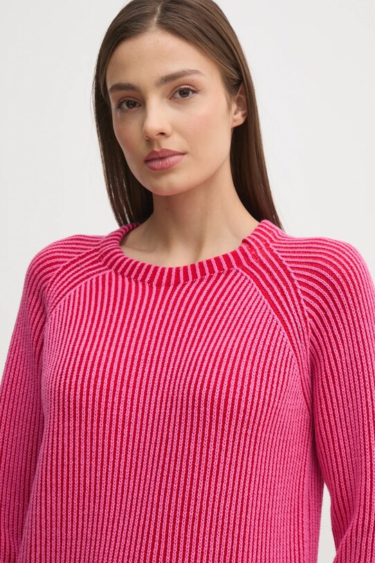 Pepe Jeans sweter bawełniany PALMA różowy PL702269