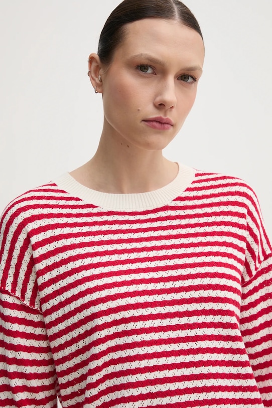 Pepe Jeans pulover POPPY rosu PL702278