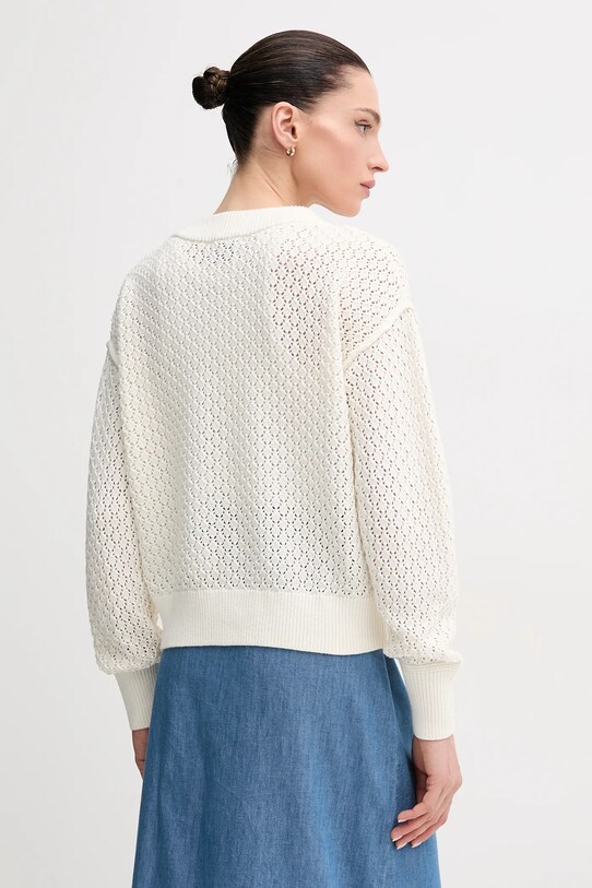 Îmbrăcăminte Pepe Jeans cardigan din bumbac OLGA CARDIGAN PL702281 bej