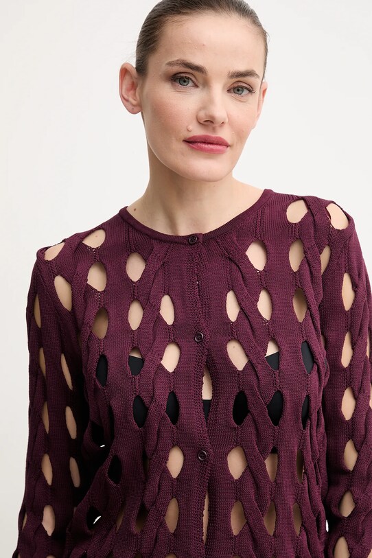 Pinko kardigan fioletowy 105191.A2LW