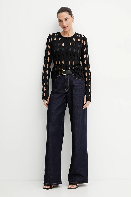 Pinko kardigan 105191.A2LW czarny SS25