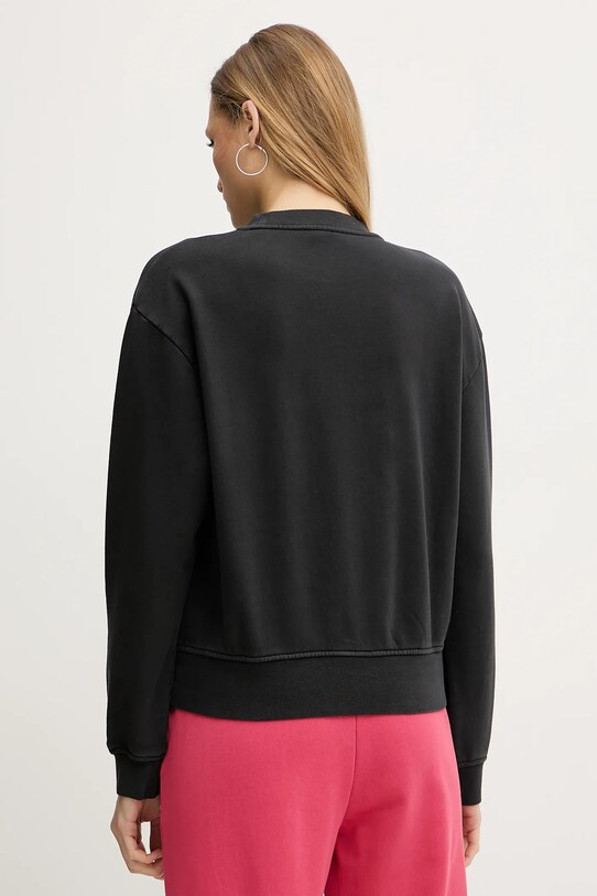 Odzież Pinko bluza bawełniana REIMAGINE by Patrick Mcdowell 105084.A2K3 czarny
