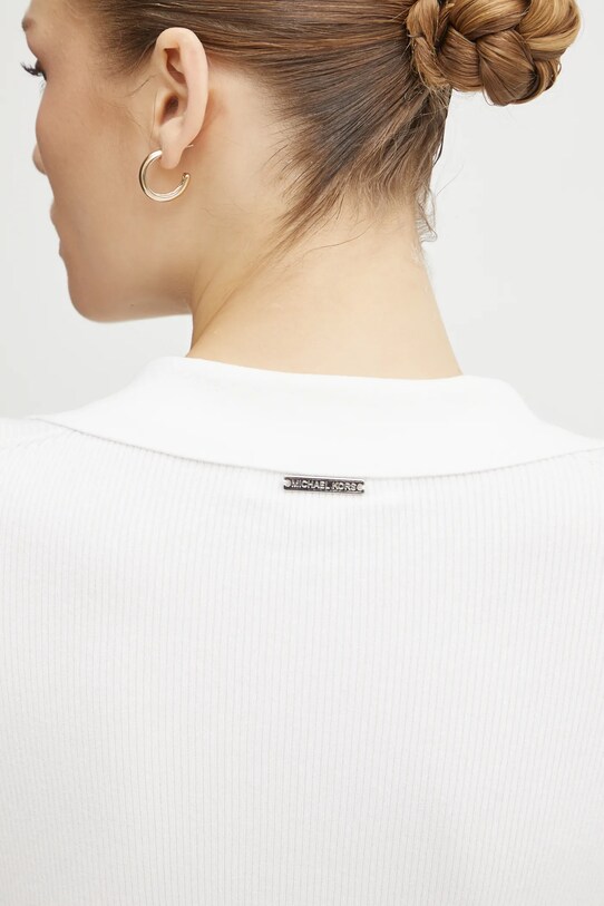 MICHAEL Michael Kors cardigan cu amestec de mătase MR56135GW2 bej