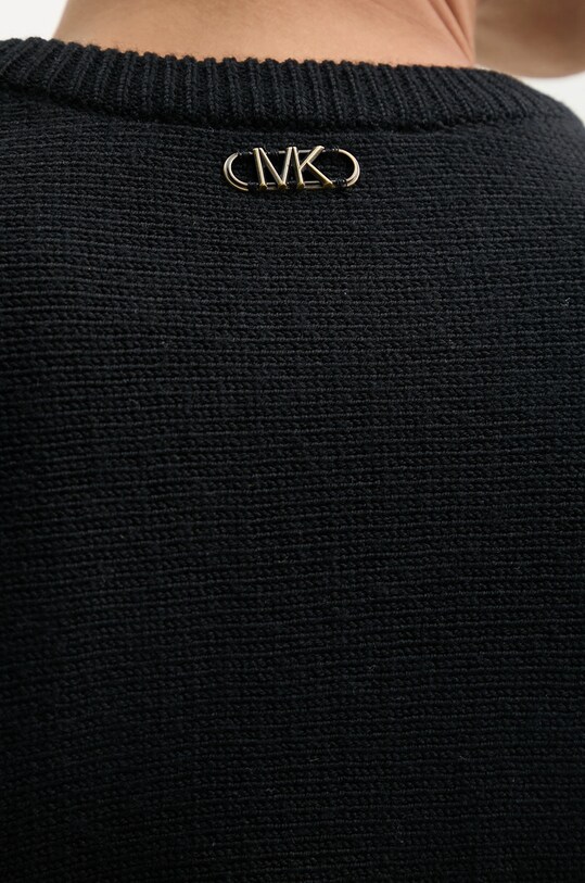 Вовняний светр MICHAEL Michael Kors MR5612KF2G чорний