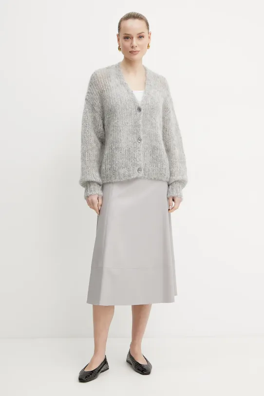 Weekend Max Mara cardigan in lana 2515341031600 grigio SS25