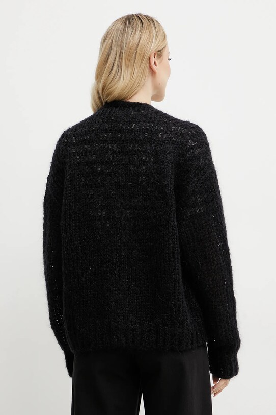 Odzież Weekend Max Mara kardigan wełniany 2515341031600 czarny