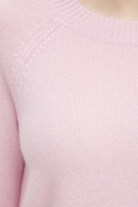 Weekend Max Mara sweter kaszmirowy 2515361021600 różowy