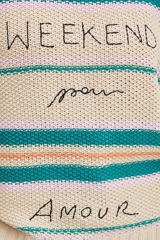 Weekend Max Mara sweter 2515361211600 beżowy