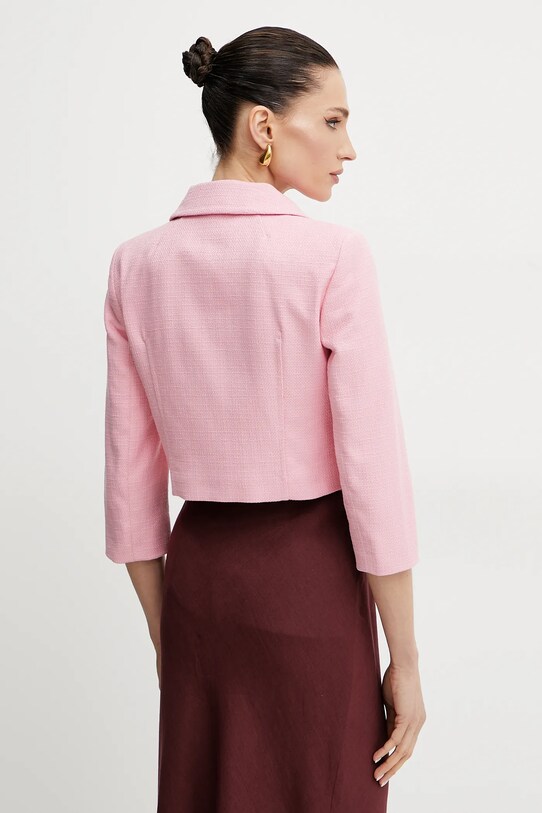 Îmbrăcăminte Weekend Max Mara sacou din bumbac 2515041016600 roz