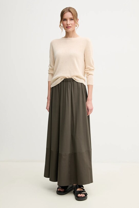Laneni pulover Weekend Max Mara 2515361052600 bež SS25