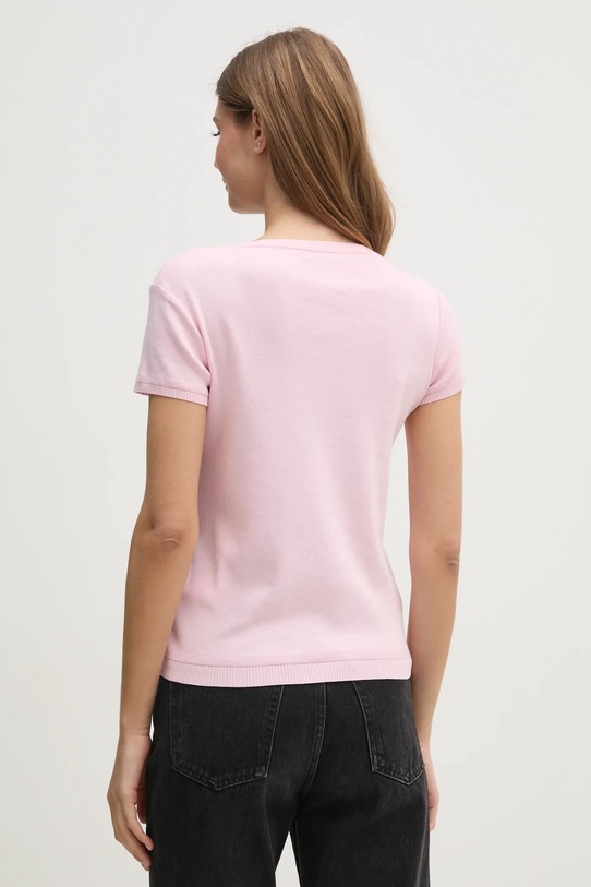 Oblečení Bavlněný svetr United Colors of Benetton 1091D1M10 růžová