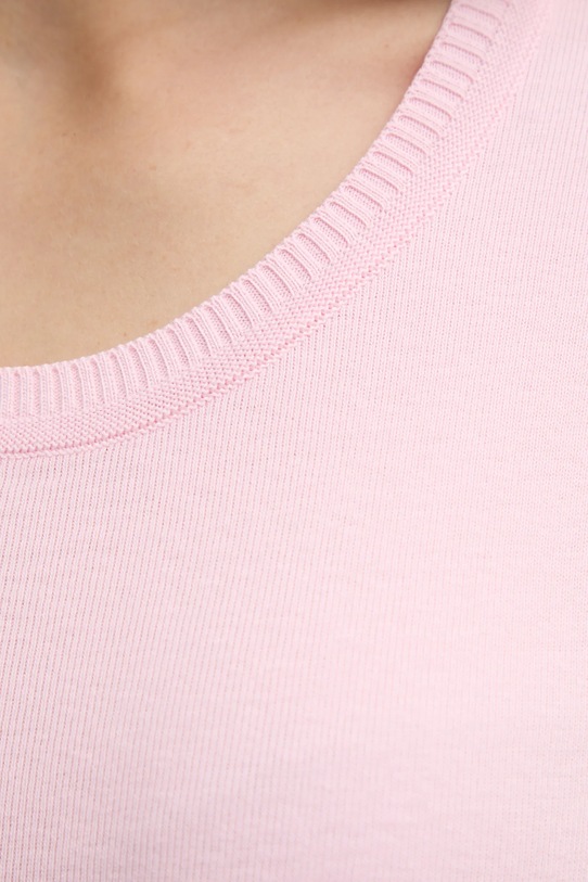 Bavlněný svetr United Colors of Benetton 1091D1M10 růžová