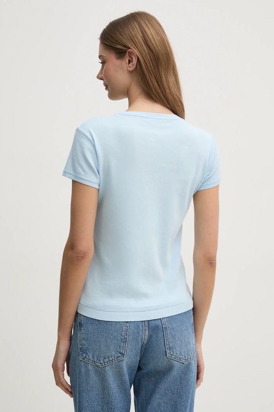 Oblečení Bavlněný svetr United Colors of Benetton 1091D1M10 modrá