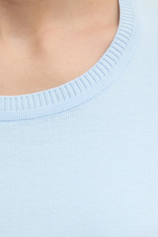 Bavlněný svetr United Colors of Benetton 1091D1M10 modrá