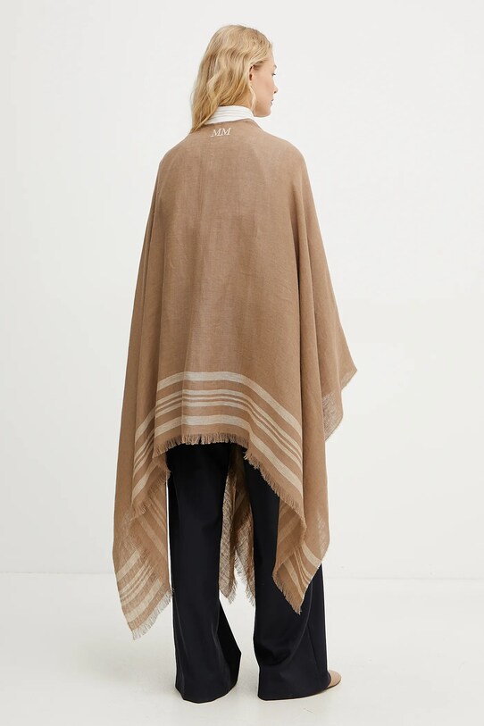 Odzież MM poncho 2516731018600 brązowy
