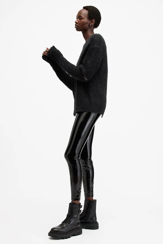 Шерстяной свитер AllSaints WINNIE W111KB чёрный