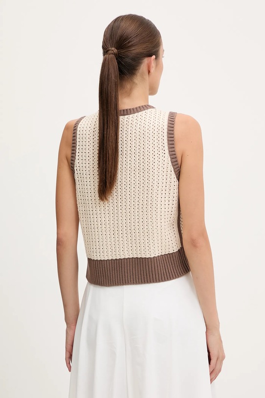 Îmbrăcăminte adidas Originals vestă KNITTED VEST JD0904 bej