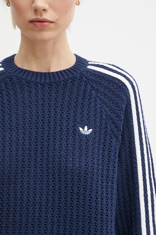 adidas Originals jumper KNITTED CREW navy JD0906