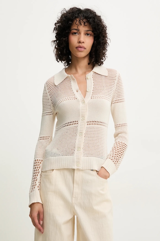 Moschino Jeans cardigan uni bej 0905.3701