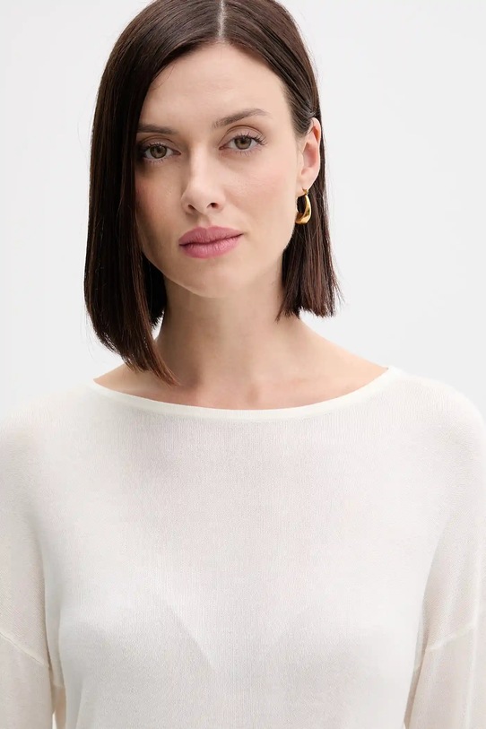 Πουλόβερ United Colors of Benetton μπεζ 103VD10AV