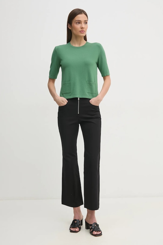 Pulover United Colors of Benetton 104HD10CI zelena SS25