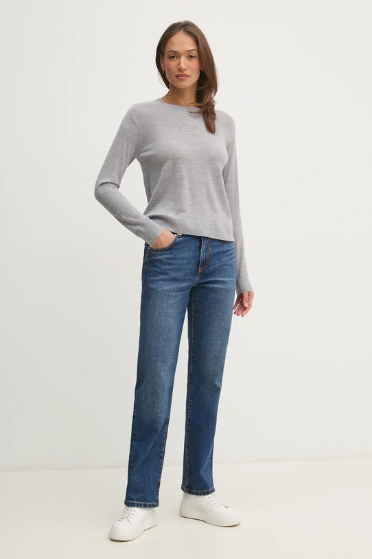 Vuneni pulover United Colors of Benetton siva 11AHD10CV