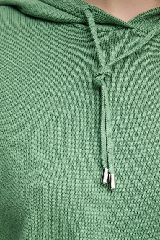 Хлопковый свитер United Colors of Benetton 1294D203T зелёный